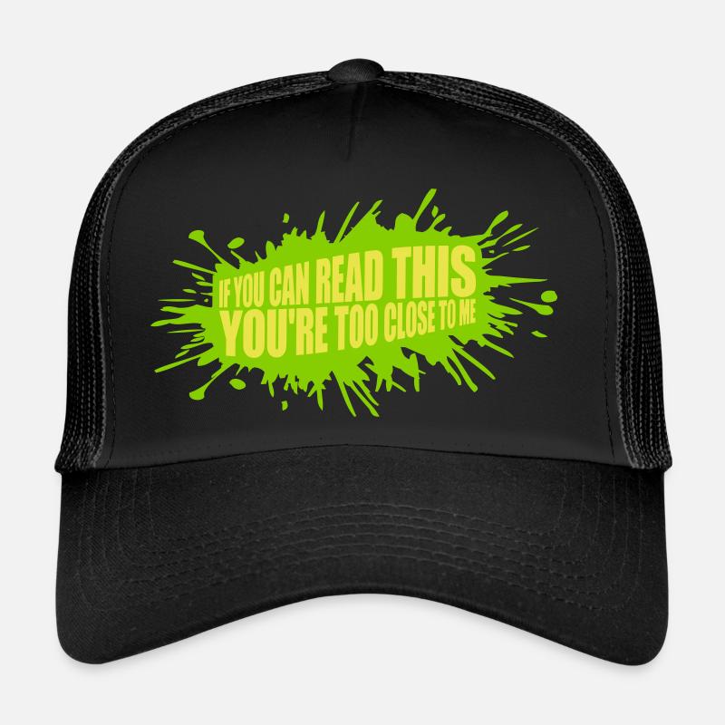 trop près de moi Casquette trucker 