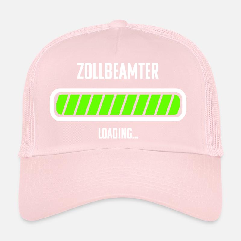 Zollbeamter Beruf Loading Ladebalken Trucker Cap