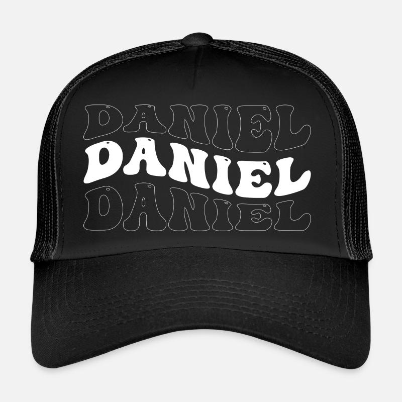 Lustig Daniel Groovy 4 Männer Frauen Cool Daniel Krawatte Trucker Cap