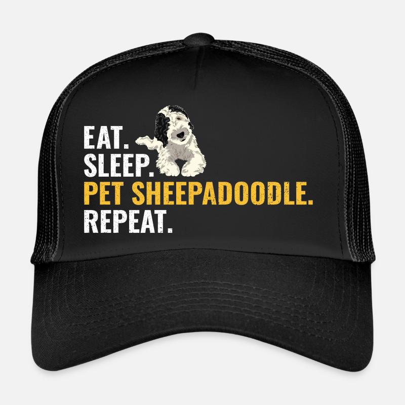 Sheepadoodle Doodle Dog Casquette trucker 