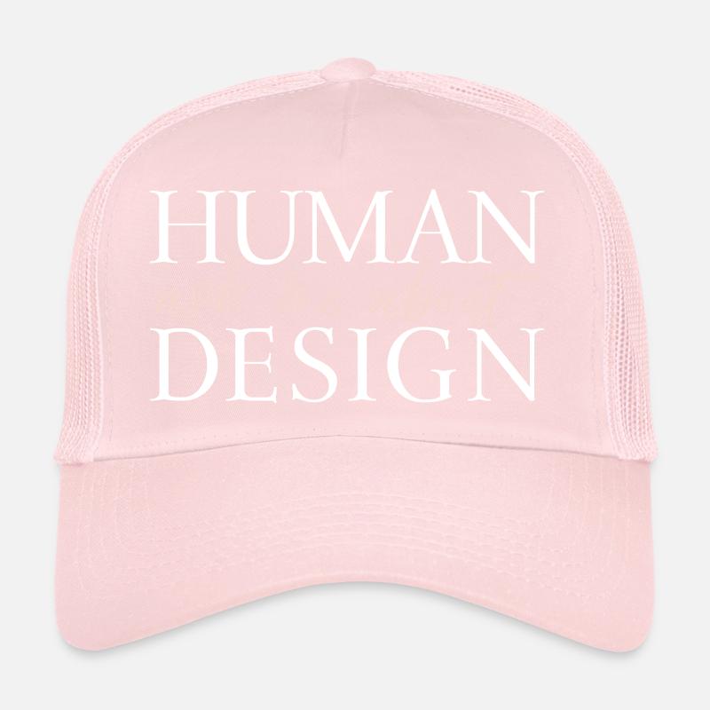 Ask Me About Human Design Trucker Cap