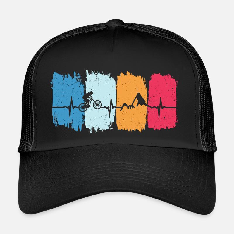 VTT Retro Heartbeat VTT Descente Casquette trucker 
