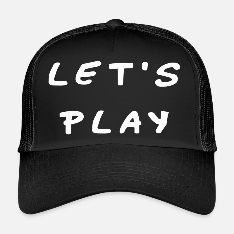 Let's Play Trucker Cap