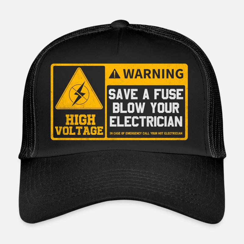 Save A Fuse Funny Trucker Cap