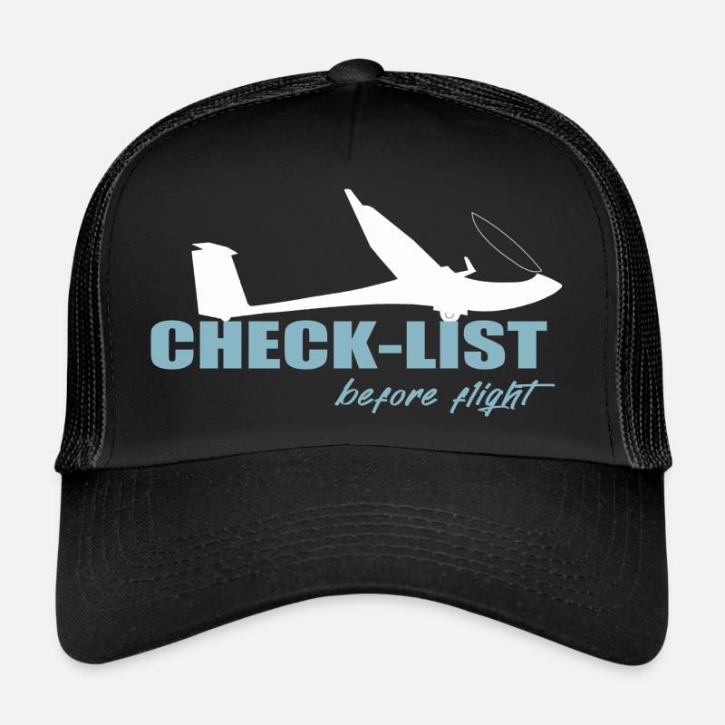 CHECK-LIST Casquette trucker 