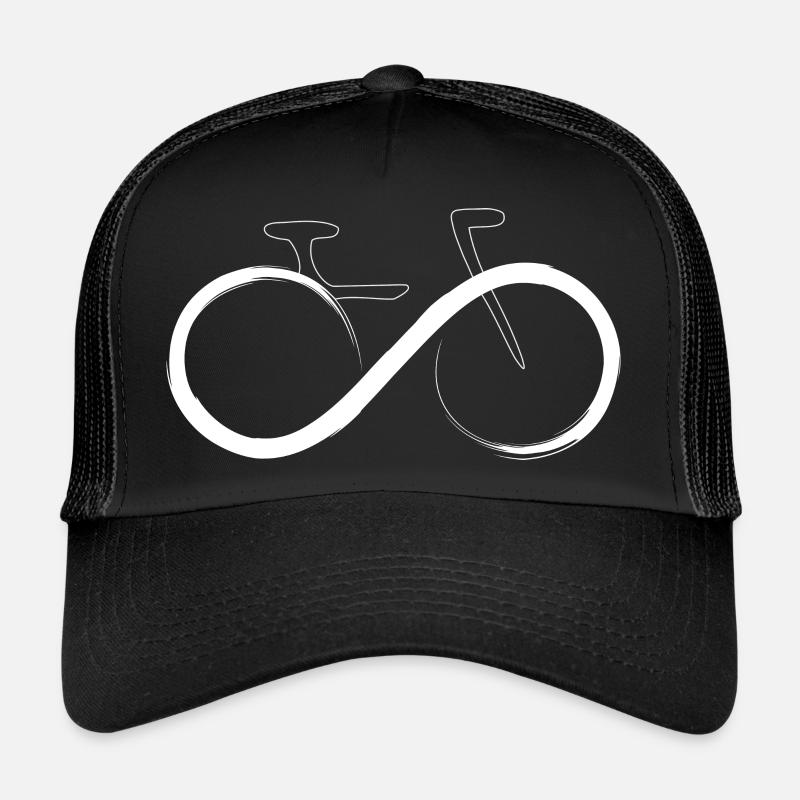 Bicycle forever - Trucker Cap - black/black