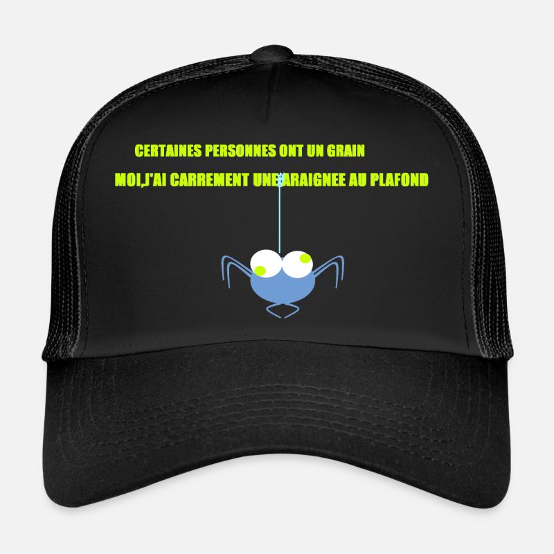 Une araignée au plafond Casquette trucker 