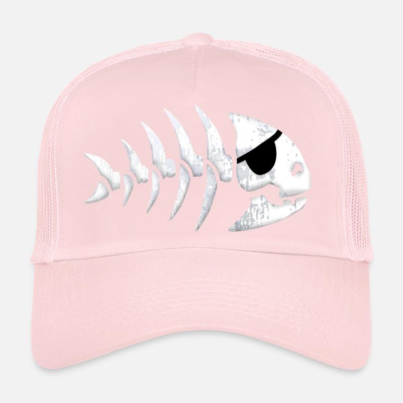 Poisson pirate Casquette trucker 