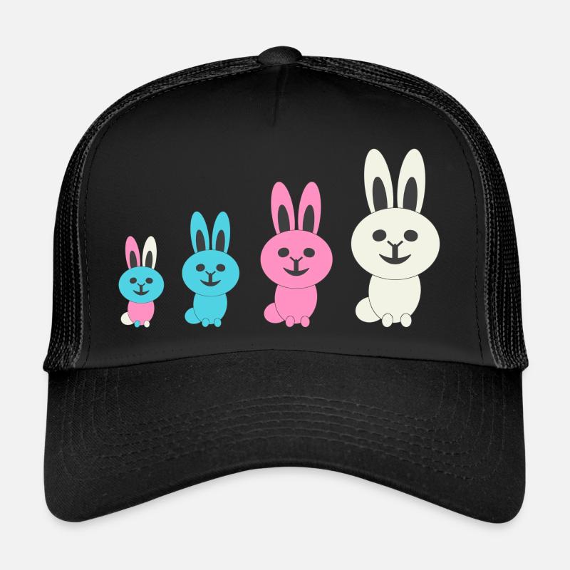 Evolution süss - Trucker Cap - Schwarz/Schwarz