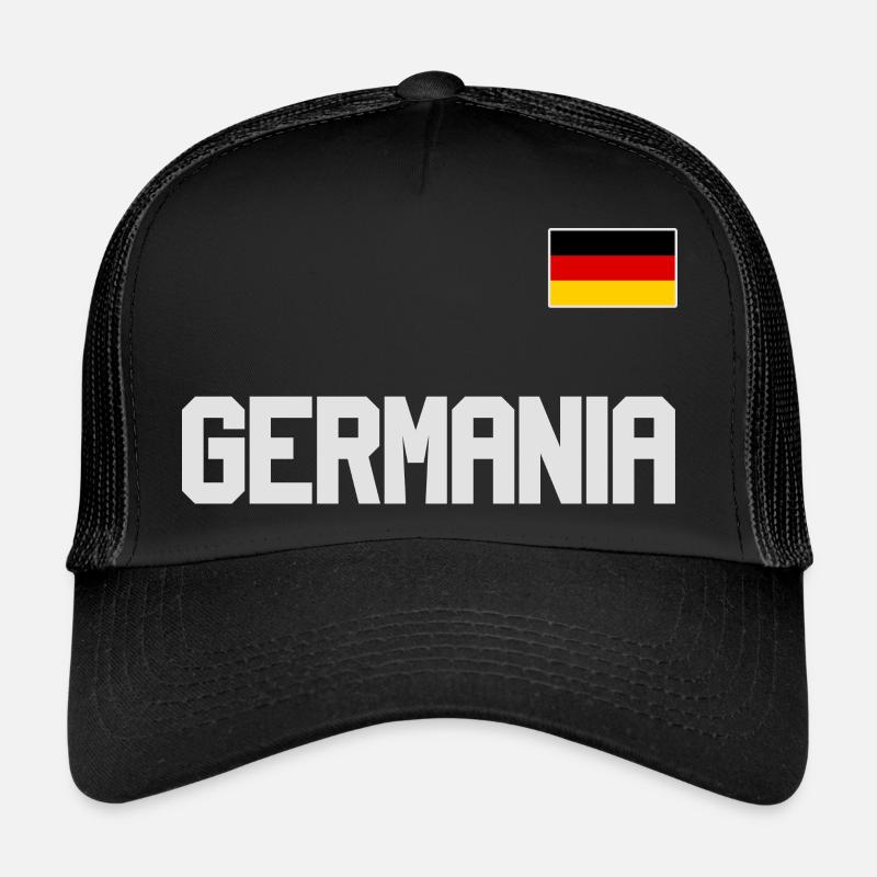 Germany jersey look GERMANIA with flag flag Trucker Cap