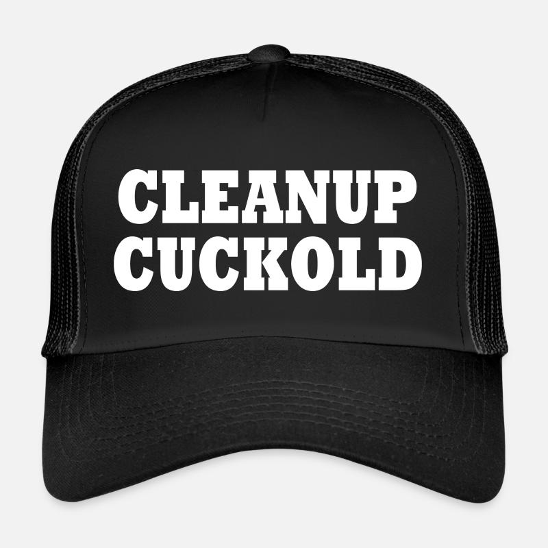 cleanup cuckold Casquette trucker 