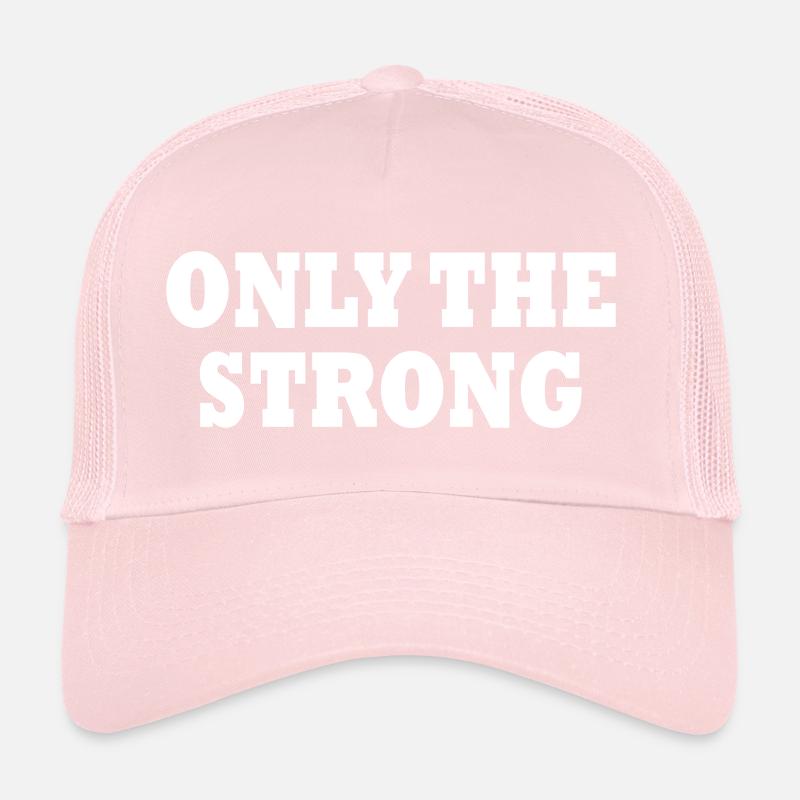 only the strong Casquette trucker 