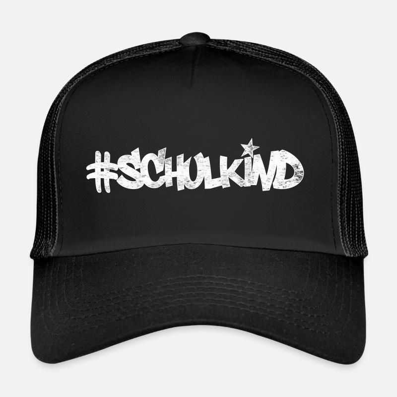 Schulkind - Trucker Cap - Schwarz/Schwarz