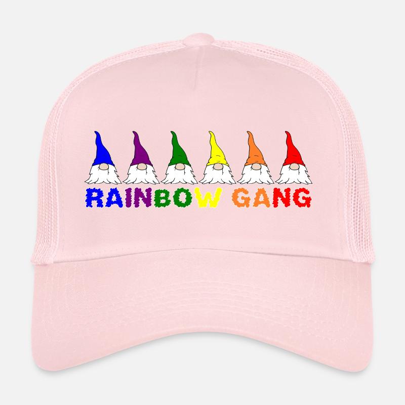 Imp dwarf rainbow gear funny gift Trucker Cap