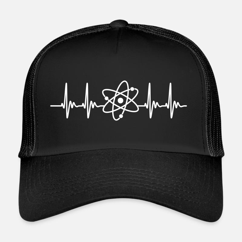 Pouls d'électrocardiogramme physique Casquette trucker 