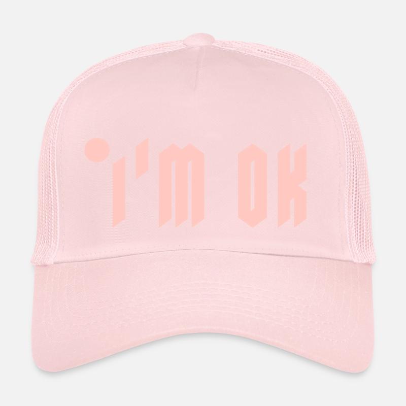 Logo light pink Trucker Cap