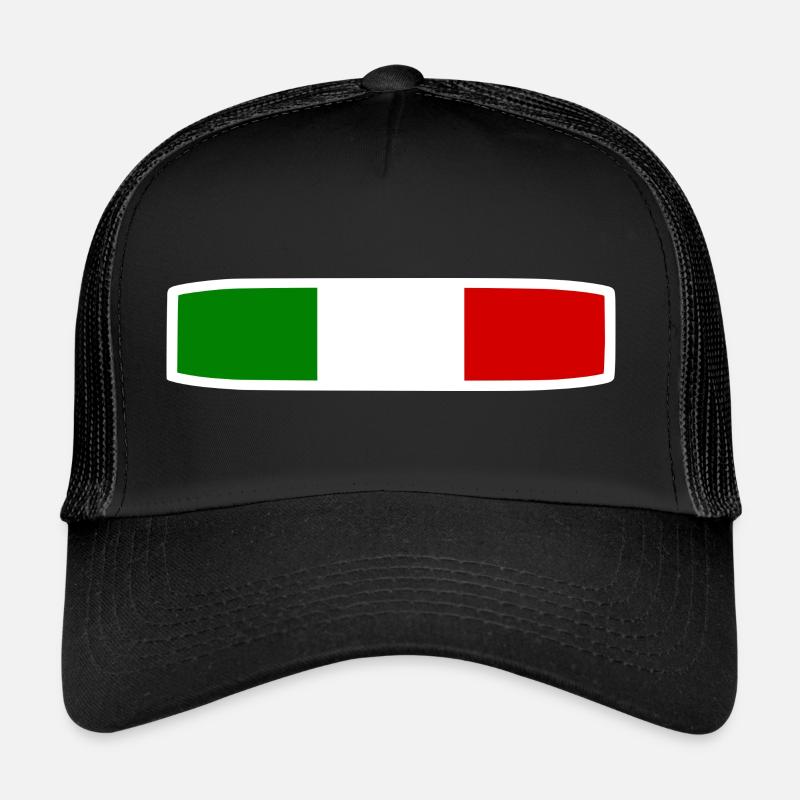 Italy - Trucker Cap - black/black