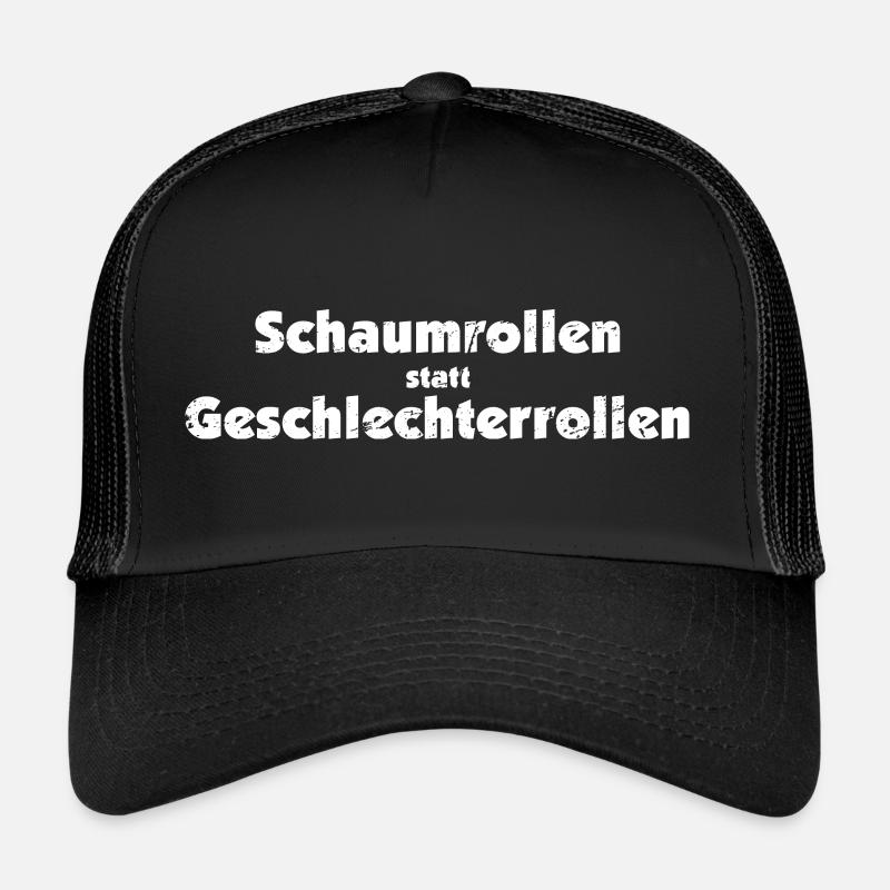 Schaumrollen statt Geschlechterrollen Trucker Cap