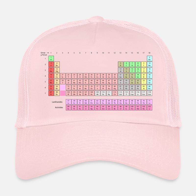 Periodic Table Trucker Cap