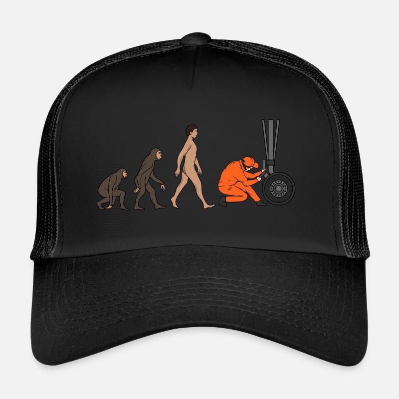Evolution du mécanicien d'aéronef Casquette trucker 