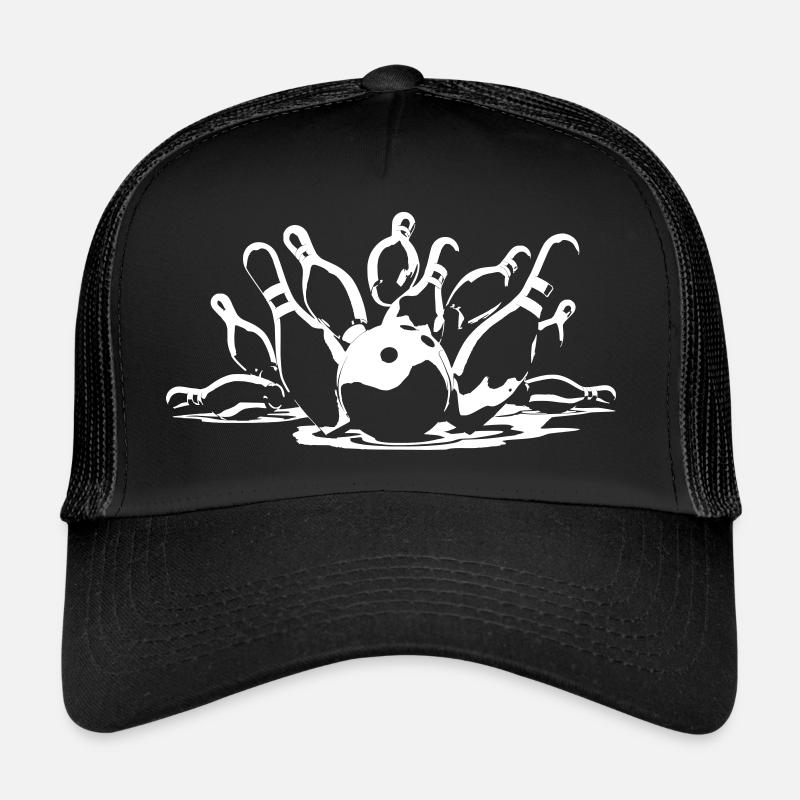 Bowling Strike Trucker Cap
