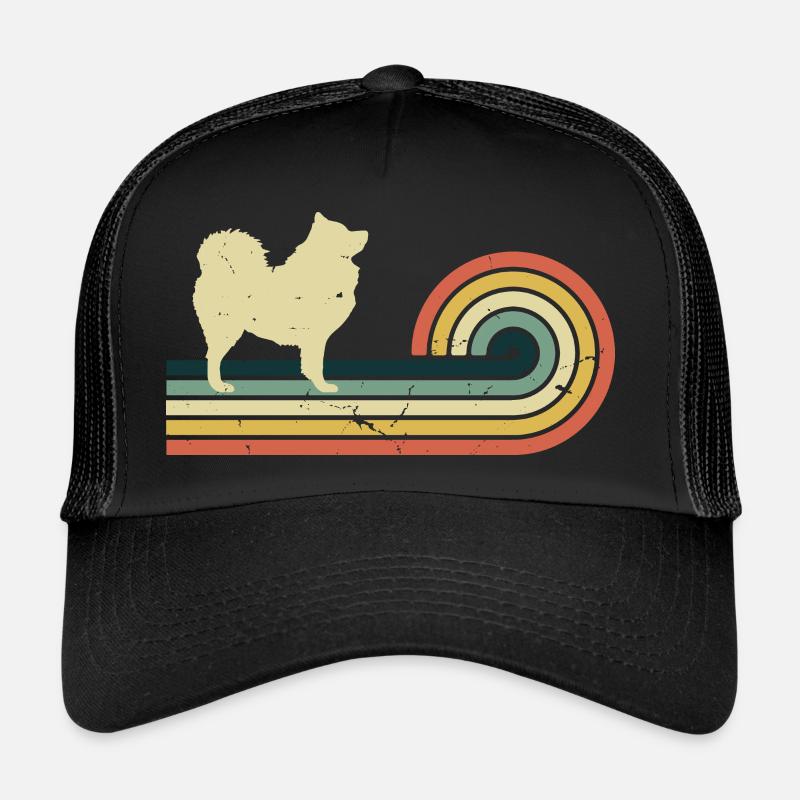 Samoyed Dog Retro Vintage Design Casquette trucker 