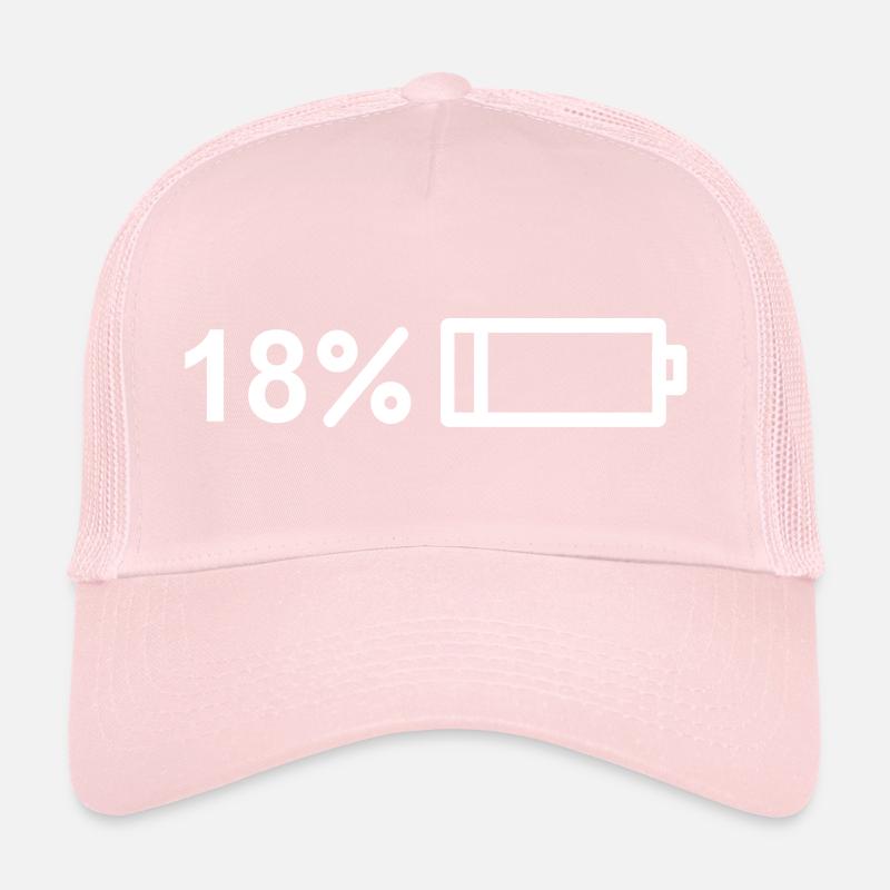 Enfin 18 ! Joyeux 18 ans! Conception d’anniversaire Casquette trucker 