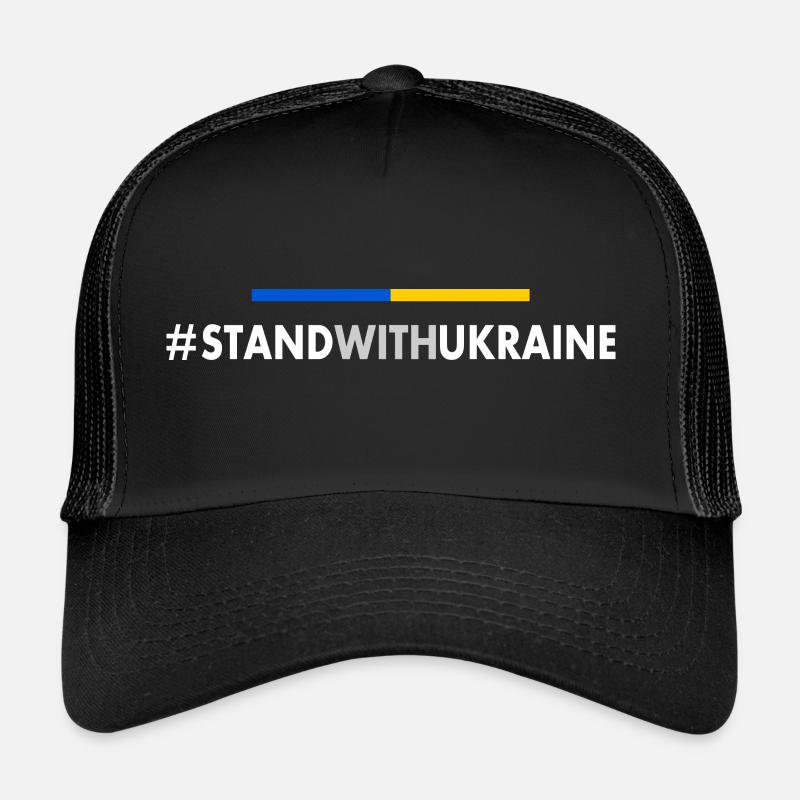 Stand with ukraine Casquette trucker 