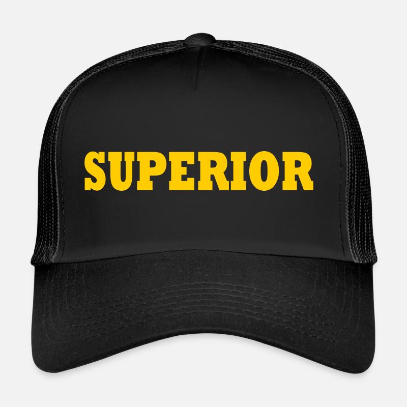 Superior - Trucker Cap - Schwarz/Schwarz