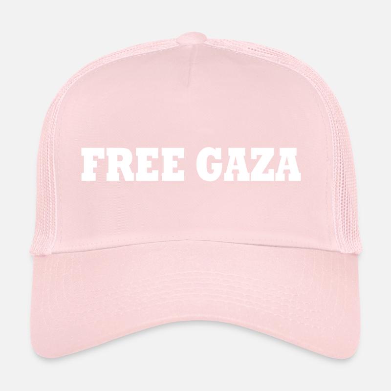 Free gaza Trucker Cap