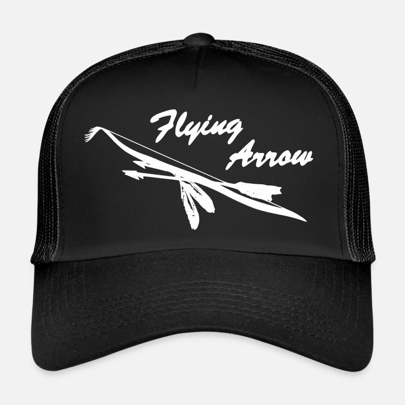 Arc et flèche Indiens Tir à l'arc Western Casquette trucker 