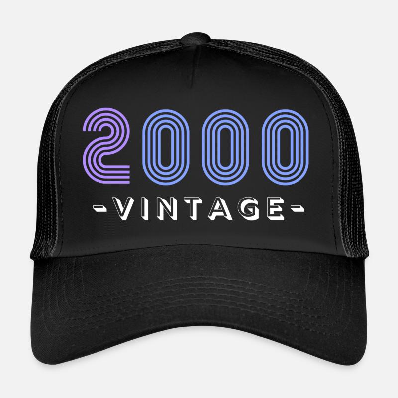 Y2K Vibe : un retour élégant à l’an 2000 Casquette trucker 