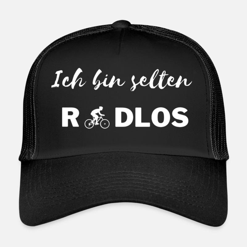 Ich bin selten Radlos Trucker Cap