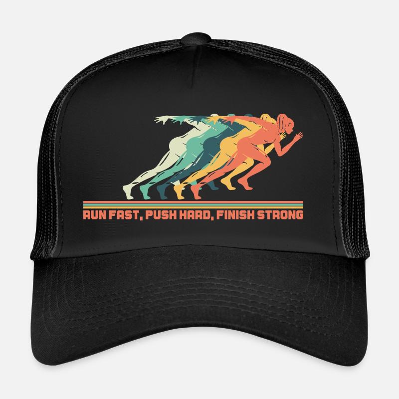 Running Athletics Runner Training Trucker Cap