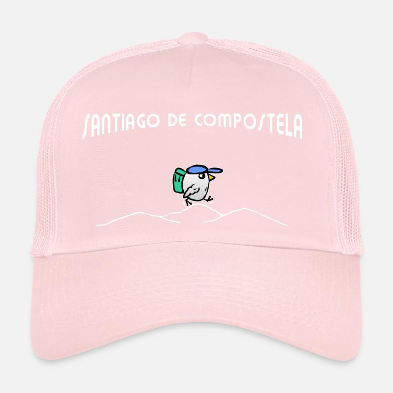 Promenades d'oiseaux Chemin de Compostelle - Saint Jacques de Compostelle Casquette trucker 