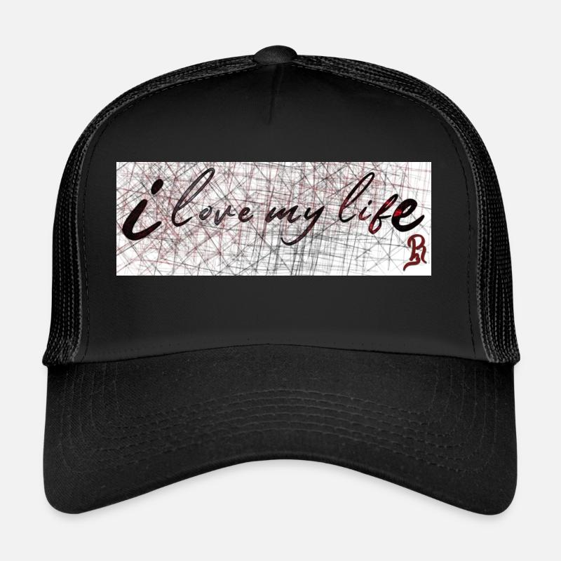 Love - Trucker Cap - black/black