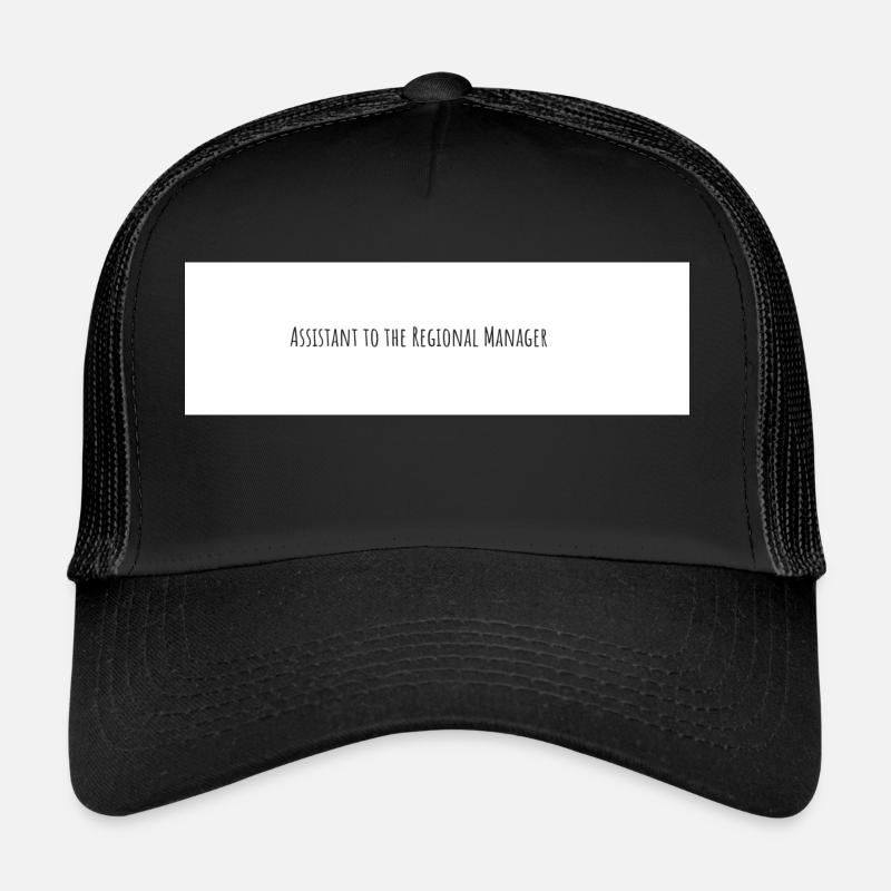 Assistentin des Regionalleiters - Trucker Cap - Schwarz/Schwarz