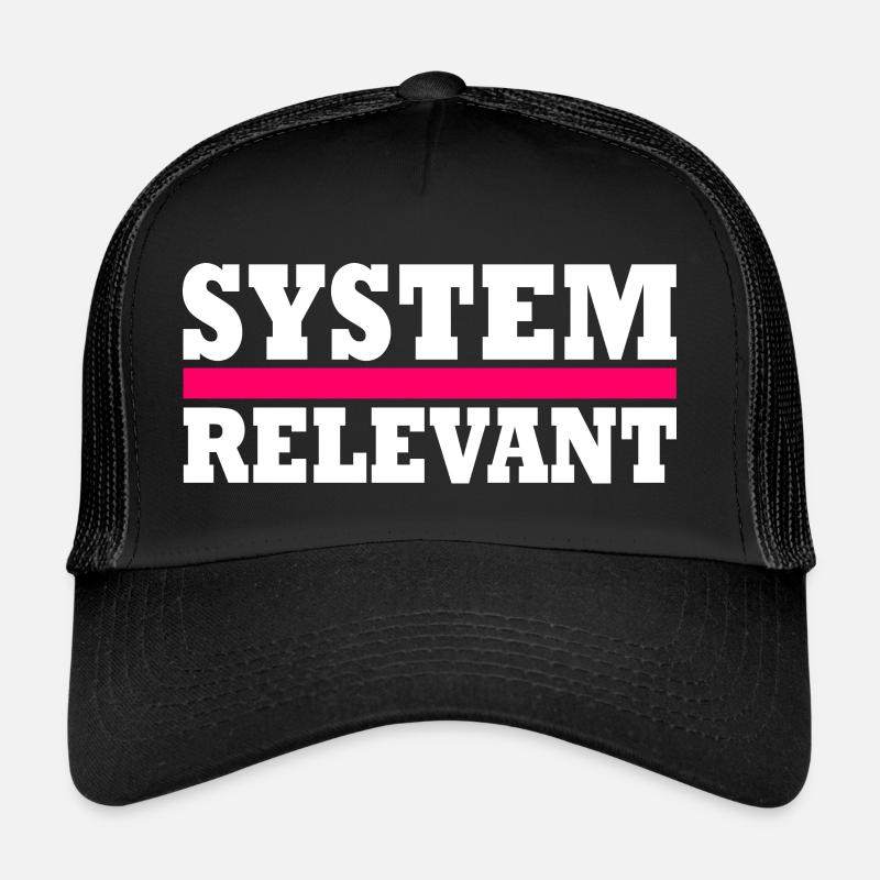 System relevant Trucker Cap