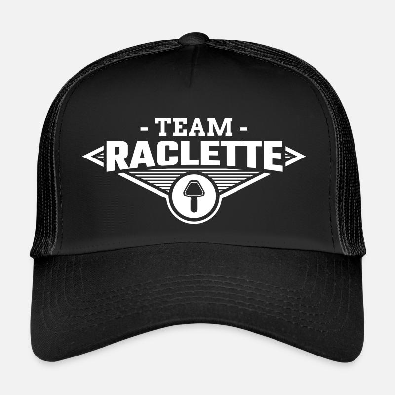 Raclette Team - Trucker Cap - black/black
