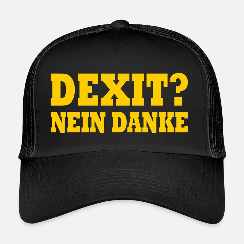 Dexit nein danke Trucker Cap