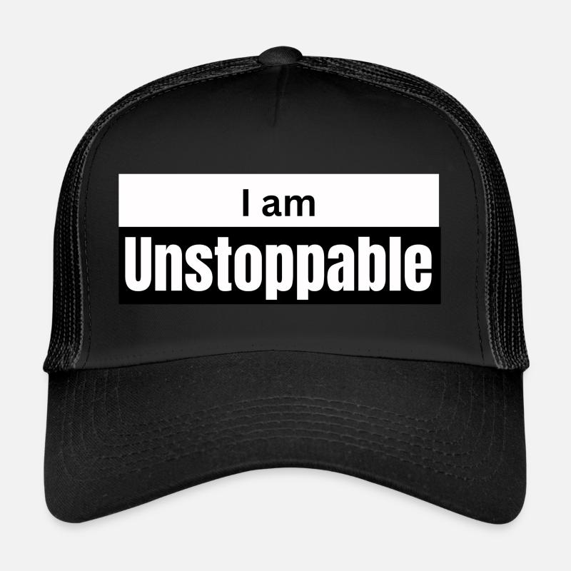 Je suis imparable Casquette trucker 