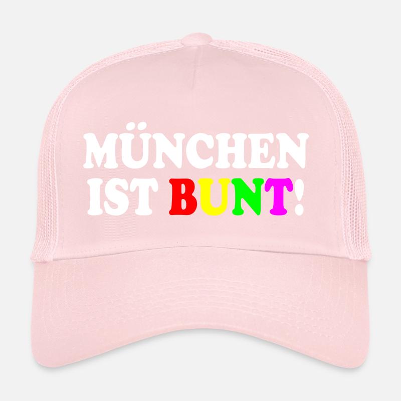 Munich is colorful Trucker Cap