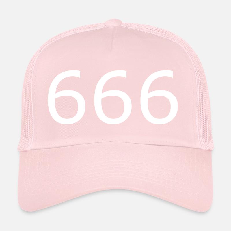 666 Casquette trucker 