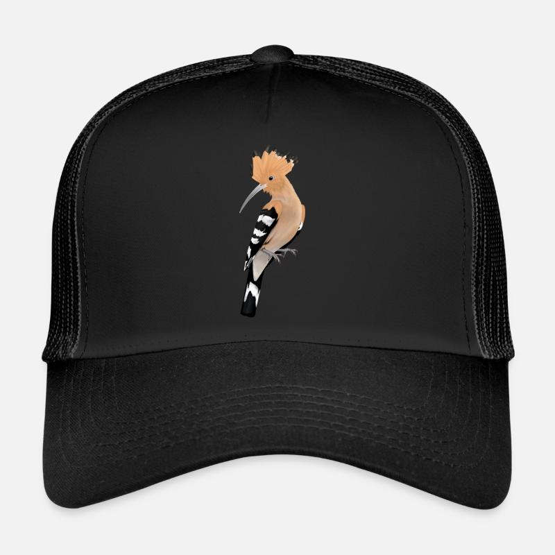 Huppe Huppe Upupa epops Casquette trucker 