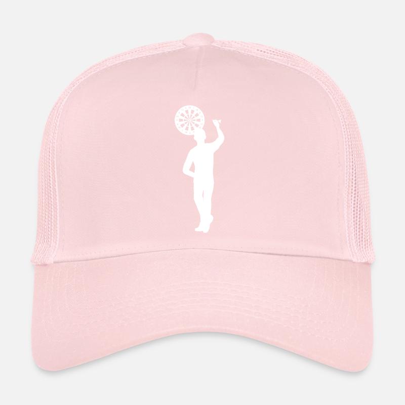 Darts Player Design Gift Trucker Cap