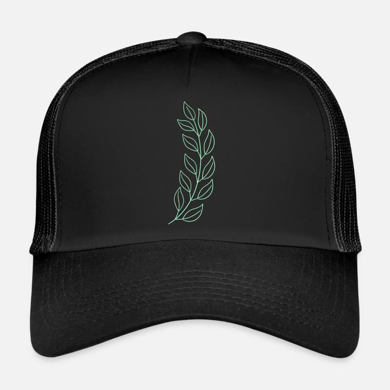 Wheat leaf Trucker Cap