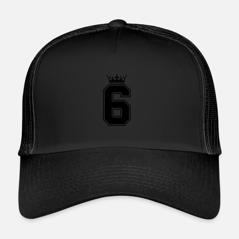 6 couronne Casquette trucker 