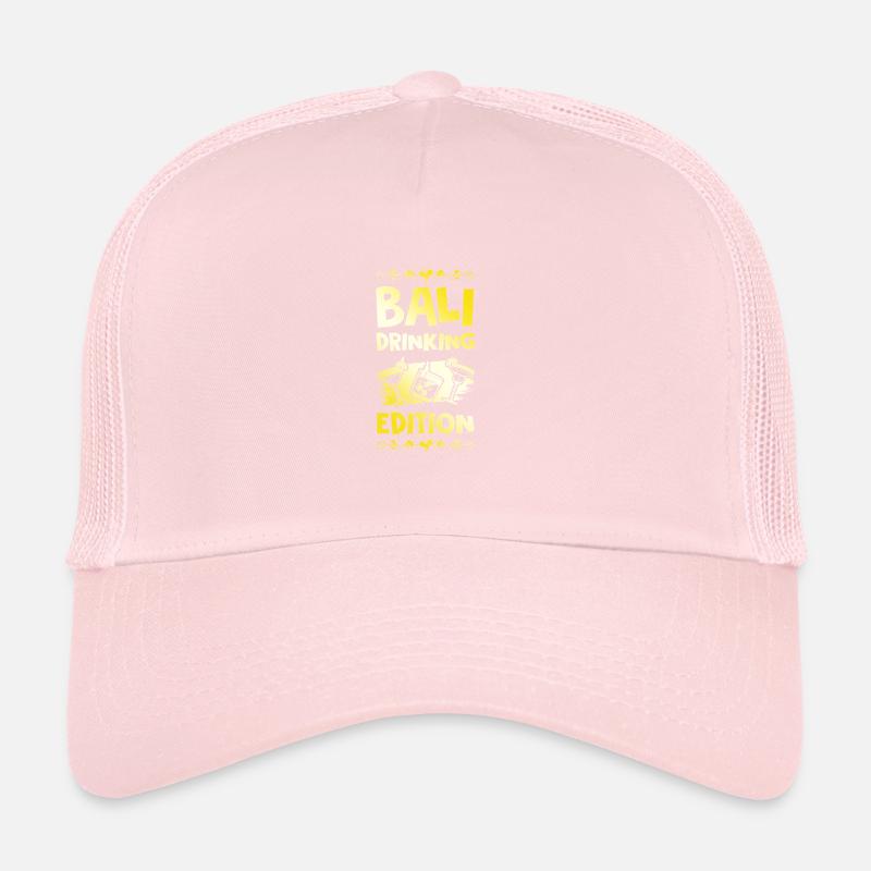 Dicton de boisson à Bali Casquette trucker 