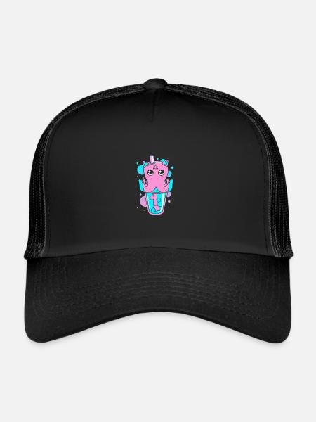 Pastel Gothic - Trucker Cap - black/black - Front