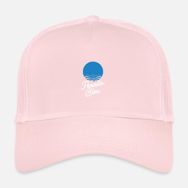 Paradis bleu Casquette trucker 